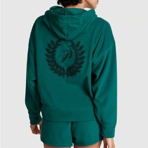 PINK Victoria's Secret Teal Hoodie